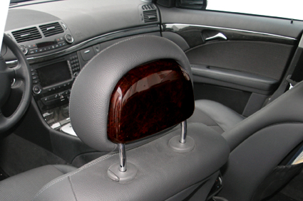 Covers for front headrest